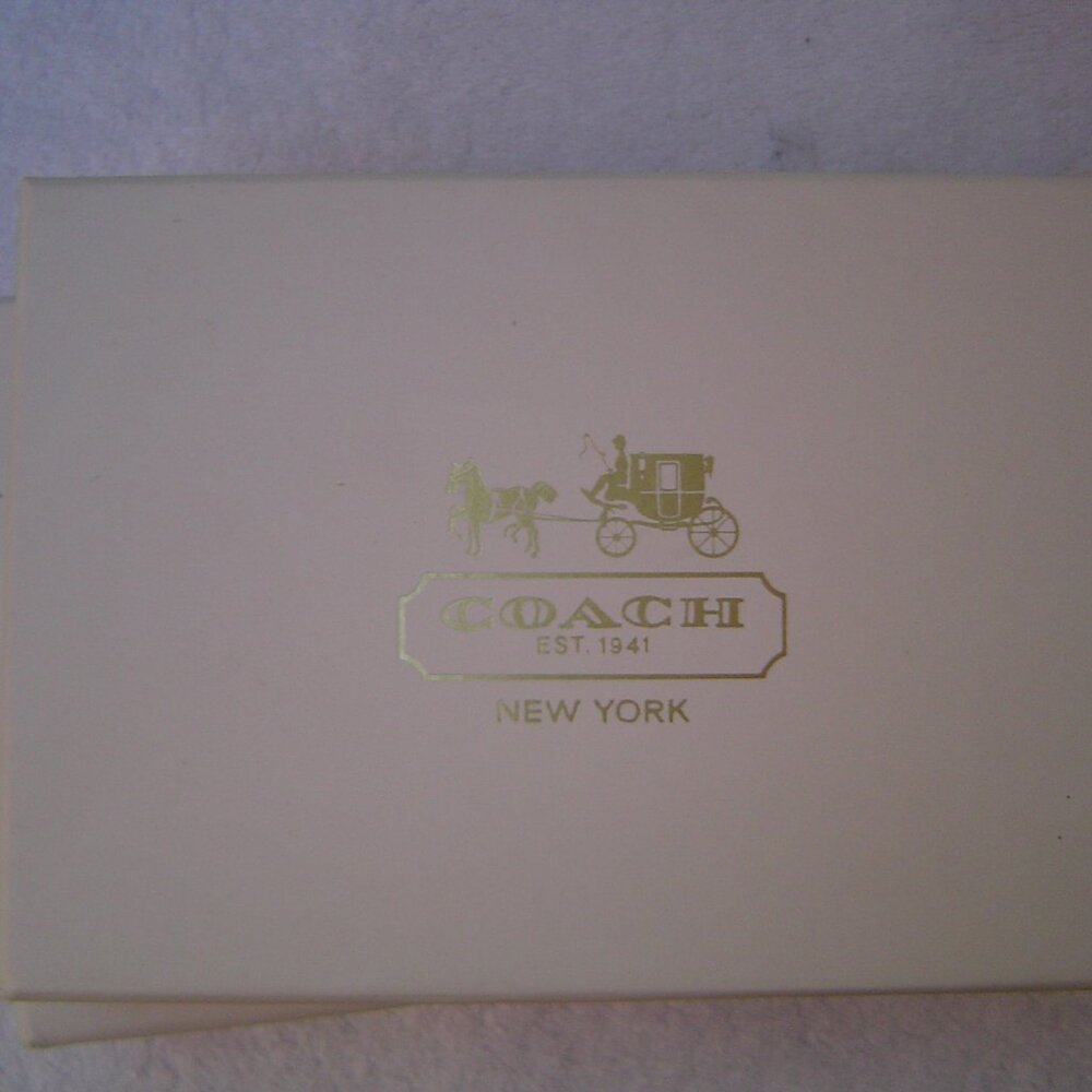AUTHENTIC COACH LOT OF 5 BOXES AND 3 HOLIDAY RIBBONS VGC - Picture 8 of 13